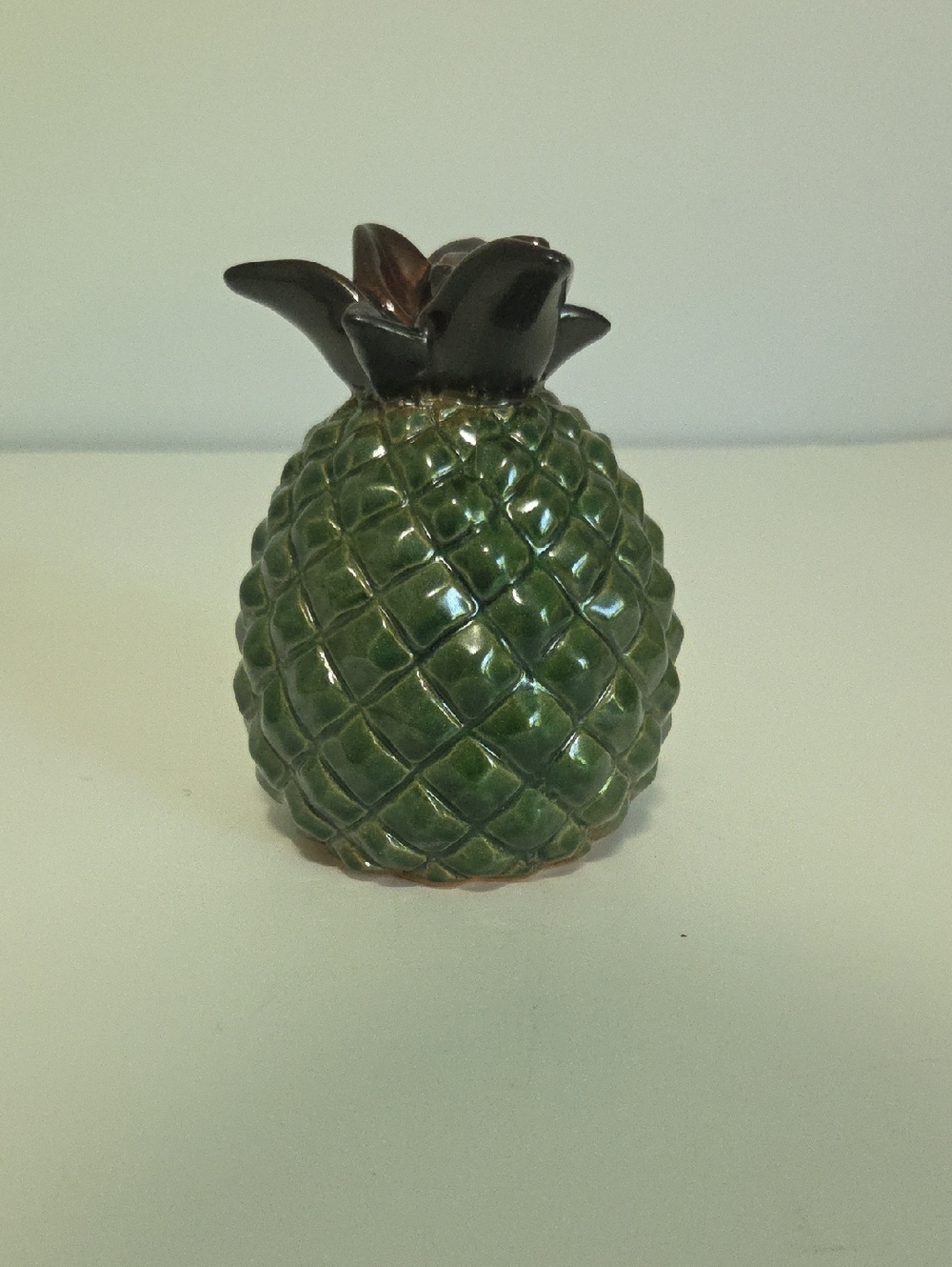 Decorative Ceramic Artichoke Figurine - Green